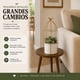 thumbnail image 4 of Macetero Metalico Con Pedestal Decorativo Plantas Suculentas blanco, 4 of 10