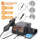 thumbnail image 3 of Estación de Soldadura EZTOOLS 902D III 60W con Aire Caliente 700W, 3 of 8