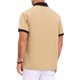 thumbnail image 3 of INSPIRE CHIC Camisas de Polo de Golf de Verano para Hombre con Cuello en Contraste y Bolsillo de Manga Corta 2XL Caqui, 3 of 6