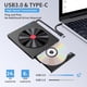 thumbnail image 3 of Unidad externa de CD/DVD para laptop, reproductor DVD slim 6 en 1 USB 3.0, grabadora de CD ROM, unidad de disco externa, compatible con computadoras de escritorio, 3 of 7