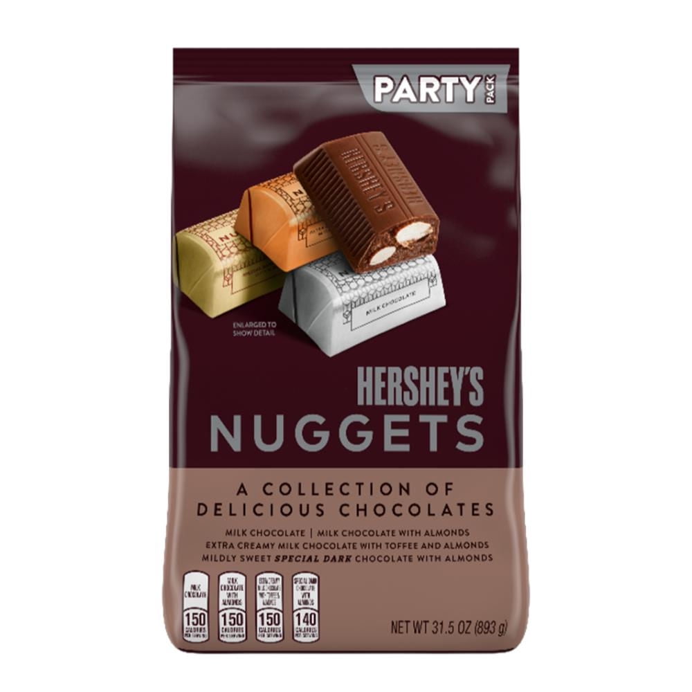 Chocolate Party Nuggets 893 g Hershey's