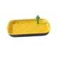 thumbnail image 4 of Bandeja De Entrenamiento De Malla Para Inodoro Para Perros, Caja De Arena Para Perros Pequeños Y Medianos, Azul Y Amarillo, 4 of 5