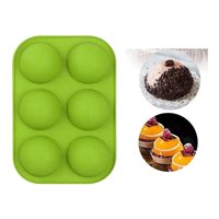 Genérico - Molde De Silicona Media Esfera Molde Silicona Media Esfera