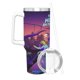 thumbnail image 3 of El Segundo Mejor Hospital de la Galaxia Vaso aislado de acero inoxidable con asa, diseño temático, regalo para familia, amigos y fans; incluye pajita y encaja en el portavasos estándar, 40 oz, 3 of 6