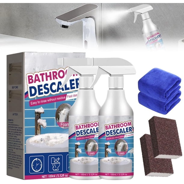 Limpiador desincrustante baño espuma quitamanchas obstinadas cocina baño agua dura