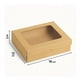 thumbnail image 2 of Set 30 Cajas Kraft Ventana 18x12x5cm Contenedor Desechable, 2 of 3
