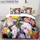 thumbnail image 1 of 3d Hunter X Hunter Bedding Set Duvet Cover Bed Set Quilt Cover Pillowcase Comforter Boys Adult Bedding Set Bed Sheets, 1 of 5