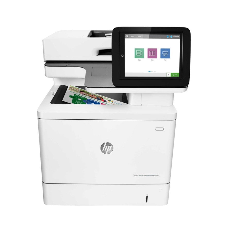 Impresora Multifuncional A Color Hp Laserjet Managed Mfp E57540dn (reacondicionado)