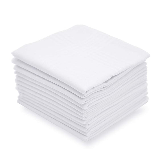 Pañuelos Selected Hanky Paquete de 12 100% Algodón 40 cm
