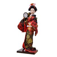 Bothyi - Muñecas Geisha Japonesas Étnicas Estilo Vintage Asiático Para Decoración De Estante Estilo F