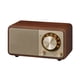thumbnail image 1 of Altavoz Bluetooth Sangean WR-7GW con gabinete de madera y sintonizador FM dorado, 1 of 4