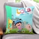 thumbnail image 1 of Pequeña Lola visita la Ciudad Fundas de almohada de terciopelo con tema, regalos de funda de almohada, decoración para el hogar, cojín de lanzar, regalo de cumpleaños para fans y parejas.56*56cm., 1 of 6