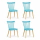 thumbnail image 4 of Comedor Mesa de Vidrio 120x80 + 4 Sillas Windsor Turquesa, 4 of 4