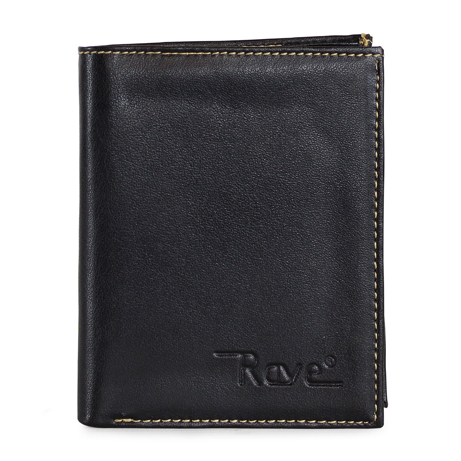 Billetera De Hombre Rave Negra Kubayoff