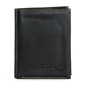 Billetera De Hombre Rave Negra Kubayoff
