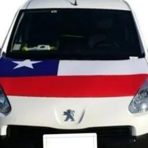 Ekol Táctica Militar - Cubre Capot Funda Estuche Forro Bandera Chile Patria