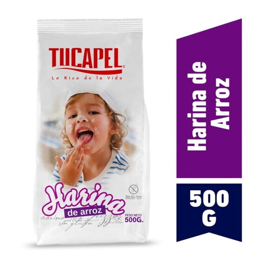 Harina De Arroz Bolsa 500 g Tucapel
