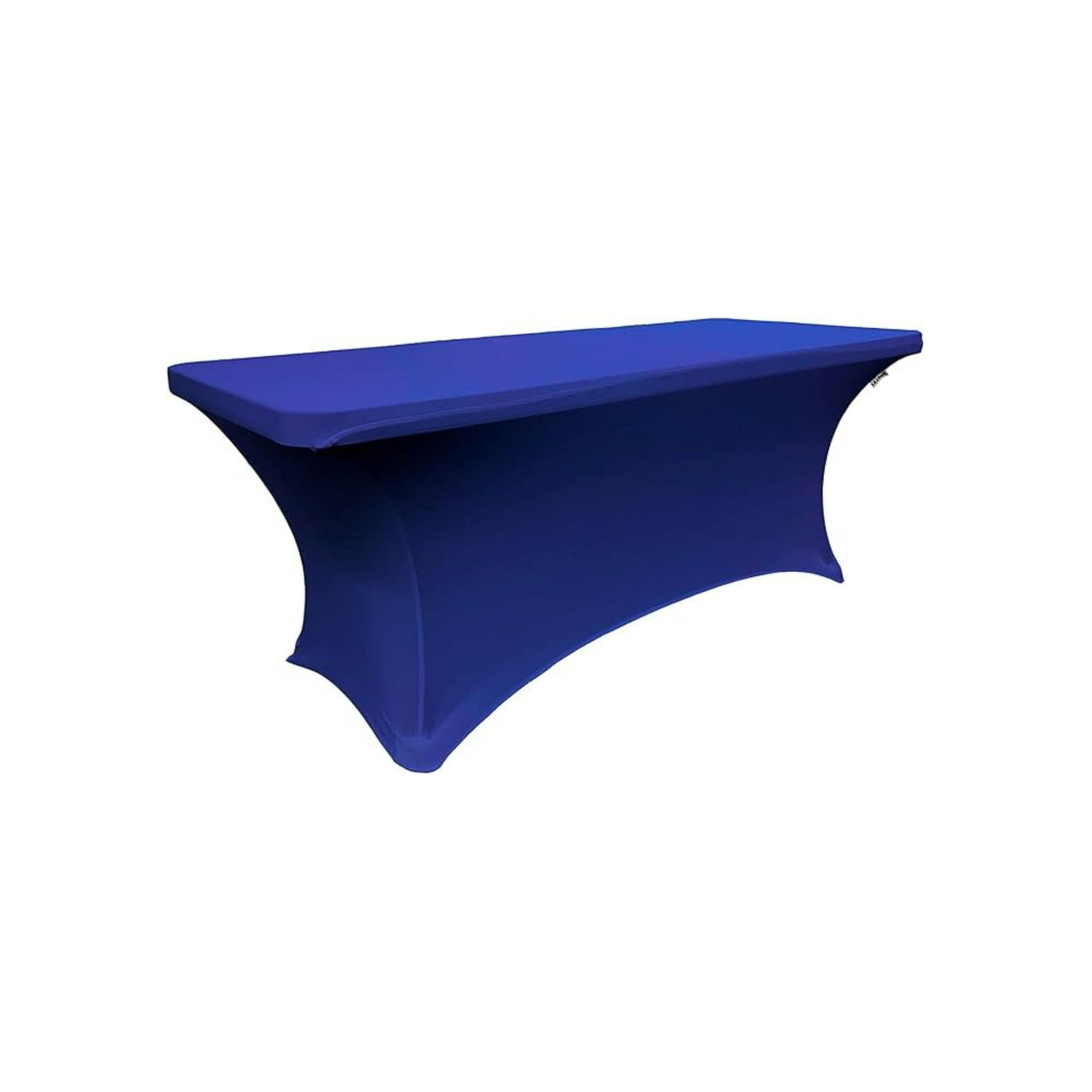 Tododescuento - Mantel Forro Spandex Para Mesa Plegable 1.80 Mts, Azul