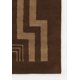 thumbnail image 2 of Area Rug Momeni Simba tejida a mano, lana geométrica, marrón, 110 x 170 cm, 2 of 8