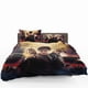 thumbnail image 1 of Harry Potter And The Deathly Hallows Quilt Duvet Cover Set Bedclothes 3-Piece Bedding Set, 1 of 5