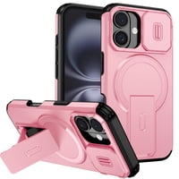 Funda Foxdock Para Iphone 16 Plus – Magnética Antigolpes Con Soporte Y Protección Doble
