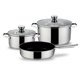 thumbnail image 1 of Batería Cocina Angèle Acero Inoxidable 5 Piezas, 1 of 2