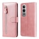 thumbnail image 4 of Funda con Cremallera para OnePlus Nord CE 4 5G, Carcasa Cartera de Cuero PU con Soporte y Tarjetero, 4 of 6