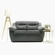 thumbnail image 2 of Sofa Asturias 2c Gris, 2 of 5