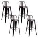 thumbnail image 1 of PACK DE 4 SILLA ALTA METAL NEGRO, 1 of 6