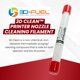 thumbnail image 2 of Filamento de limpieza de boquillas 3D Fuel 3D Clean de 1,75 mm +/- 0,03 mm, 2 of 7