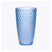 Leadingware Group - Vasos Para Beber Leadingware, Acrílicos Tallados En Diamante, 560 Ml, Juego De 4