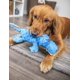 thumbnail image 4 of Juguete de peluche para perros GoDog Gators con protector para masticar, azul, tamaño grande, 4 of 8