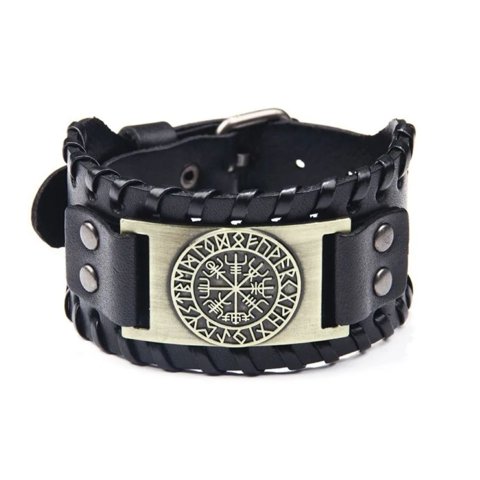 Prusia - Pulsera Vikinga Color Negro