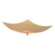 thumbnail image 2 of Bandeja Decorativa 25x25x5 Cm Dorado, 2 of 3