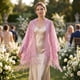 thumbnail image 4 of INSPIRE CHIC Bufanda de Encaje Sólido con Borlas para Mujer, Chal Largo de 73.2"x23.6", Elegante Pañuelo para Banquete de Boda 73.2x23.6"(LxW) Rosa Nude, 4 of 6