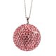 thumbnail image 3 of Diamond Crystal Ball Cars Charms Car Colgante Para Adorno Espejo Retrovisor Rosa, 3 of 5