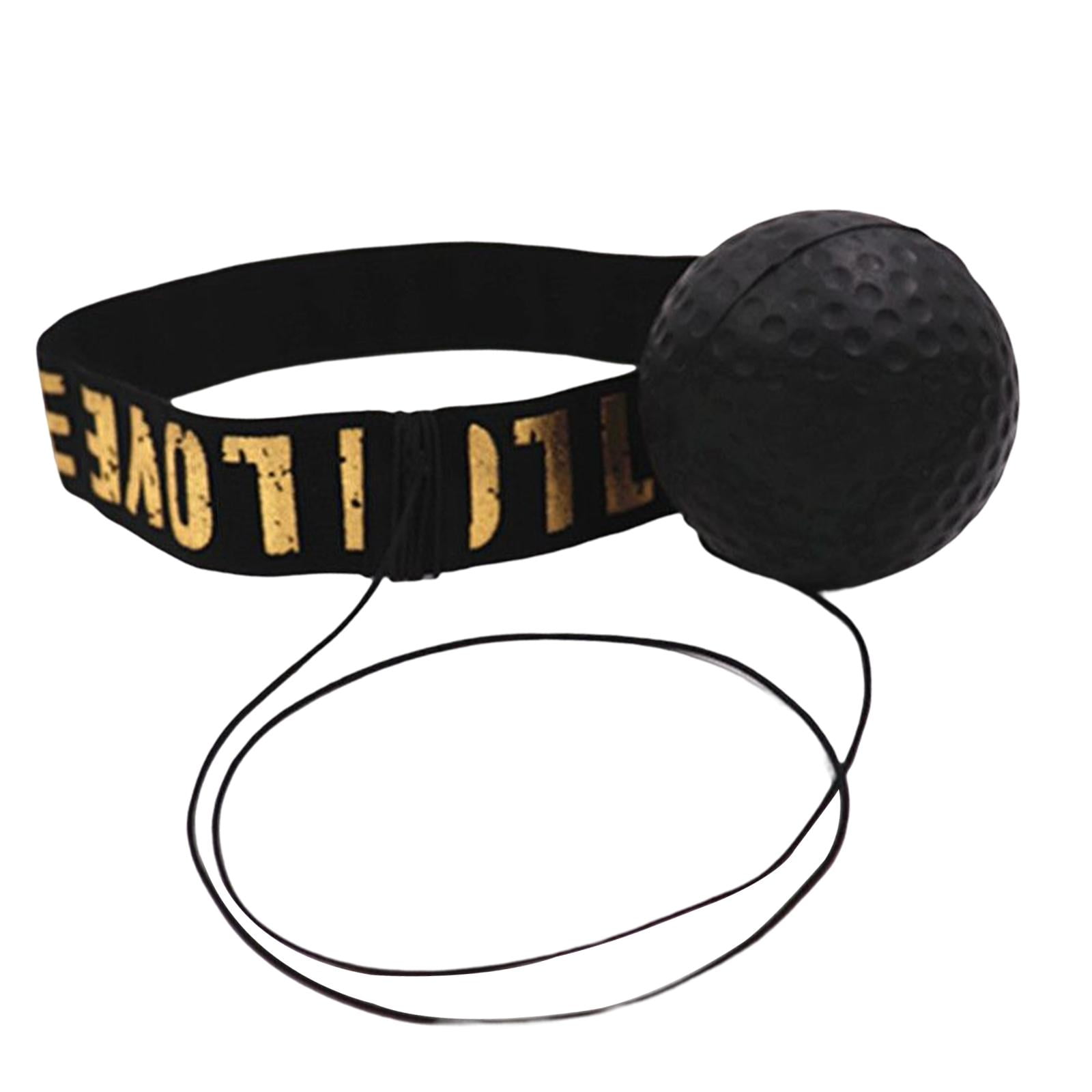 Ioensy - Pelota De Boxeo Diadema Equipo De Boxeo Mma Punch Practice Agility Black Ball