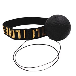 Ioensy - Pelota De Boxeo Diadema Equipo De Boxeo Mma Punch Practice Agility Black Ball