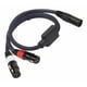 thumbnail image 4 of Cable De Audio XLR De 5 Pines Macho A Doble Hembra De 3 Pines, Cable De Audio Para Cámara De 2 Canales, Cable De Enchufe XLR, 4 of 5