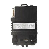 Magideal - Receptor De Vehículo Eléctrico Para Niños Accesorios Portátiles Piezas De Repuesto Receptor De Vehículo De Juguete Para Niños Para Edades De 3 4 5 6 A 6V