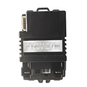 Magideal - Receptor De Vehículo Eléctrico Para Niños Accesorios Portátiles Piezas De Repuesto Receptor De Vehículo De Juguete Para Niños Para Edades De 3 4 5 6 A 6V