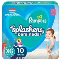 Pañal Piscina G/Xg 10 Un Pampers