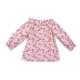 thumbnail image 2 of Blusa Bebé Niña Manga Larga Floreada Rojo, 2 of 3