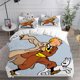 thumbnail image 1 of The Adventures of Tintin Bedding Sets Comforter Quilt Bed Cover Duvet Cover Pillow Case 2-3 Pieces Sets Kids Adult Size, 1 of 5