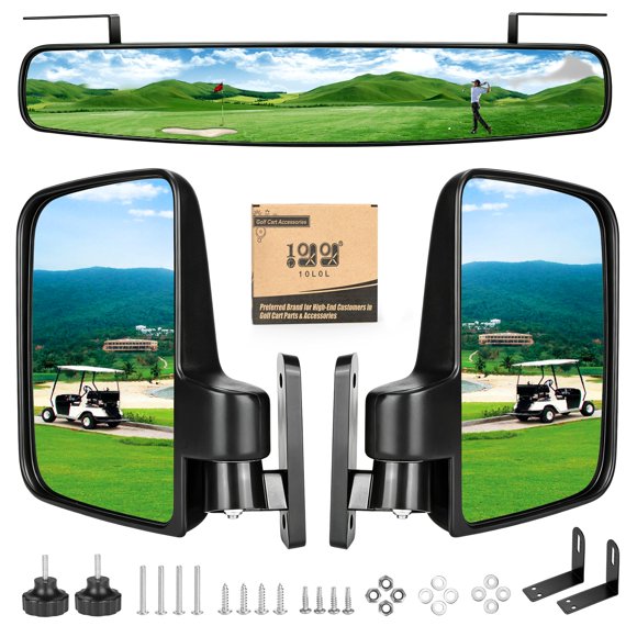Kit de Espejos Plegables para Carrito de Golf 9.99WORLD MALL