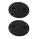 thumbnail image 1 of 2pcs barco marino RV negro 4 "Cubierta de la tapa de acceso Twist Screw Out Deck Plate, 1 of 3