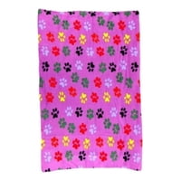 Genérico - Set 3 Mantas Polar Para Mascotas Perros Gatos 100X70Cm Lau