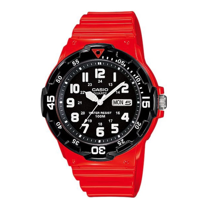 Reloj Analogo Rojo Casio Mrw-200hc-4bv