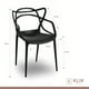 thumbnail image 5 of Mesa restaurant 80x80 Polipropileno + 4 Sillas Master Negras, 5 of 8