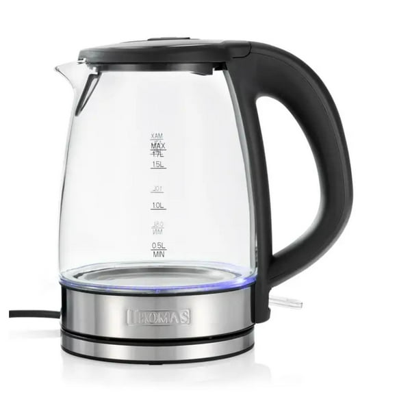 Hervidor Electrico 1700ml 2200W Vidrio TH-4725V Thomas